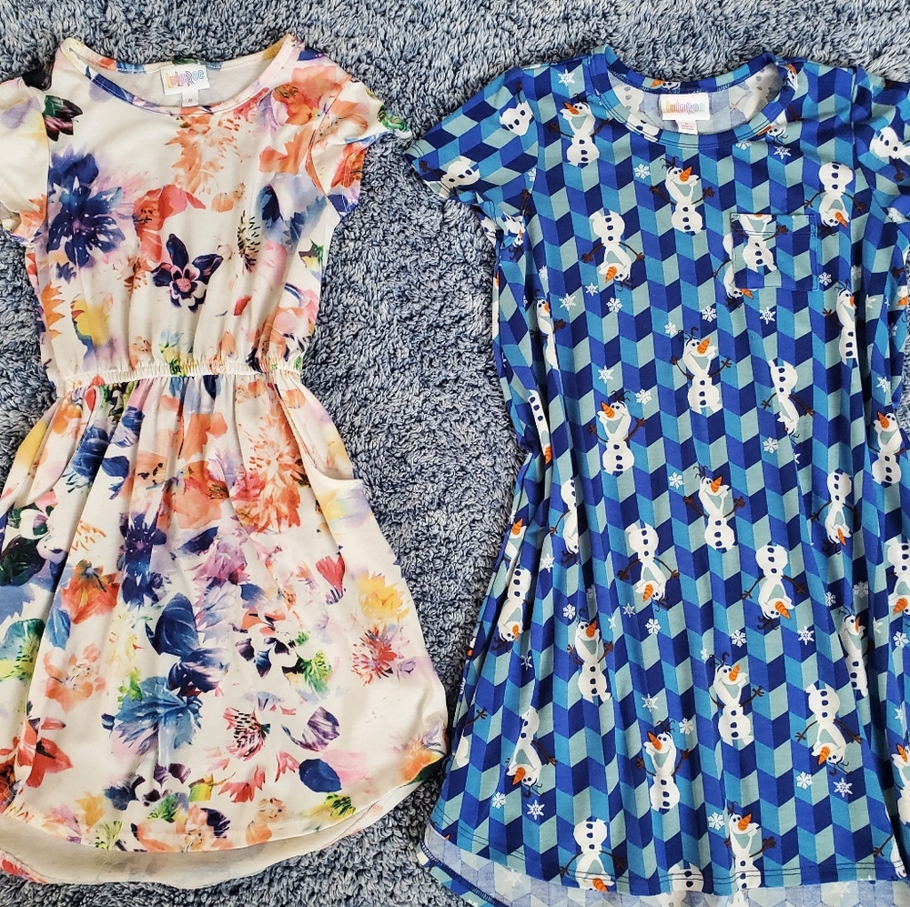 Girl's Lula Roe dresses